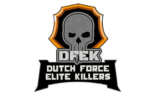 Logo van airsoftteam Dutch Force Elite Killers