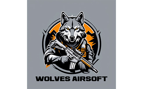 Logo van airsoftshop Wolves Airsoft